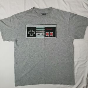Nintendo Gray Graphic T-Shirt